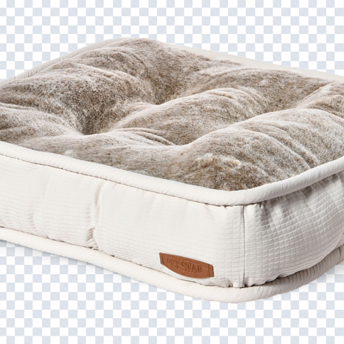 DOG REPUBLIC - Cama de Perros Pequeña Lavable Crema S Kate Animal Republic