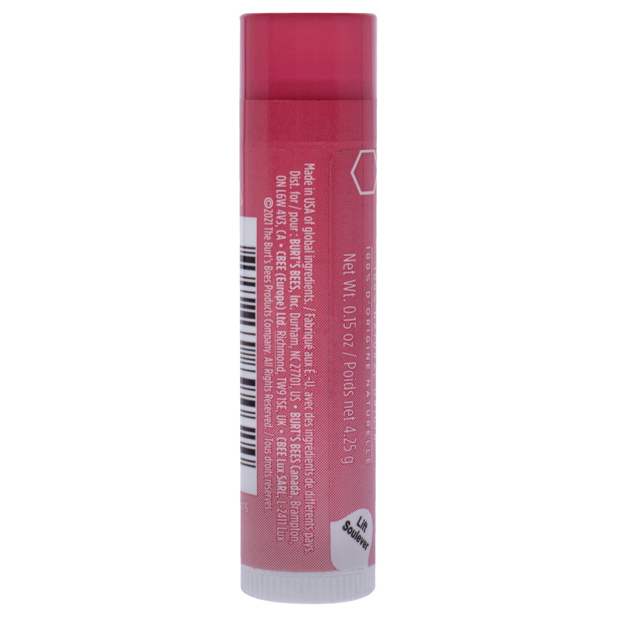 BURTS BEES - Bálsamo Labial Tintado Hibisco 5ml Burts Bees
