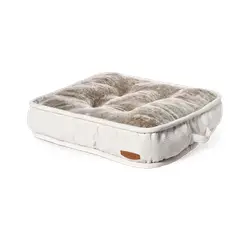DOG REPUBLIC - Cama Cojín mascotas Kate Classic Crema M