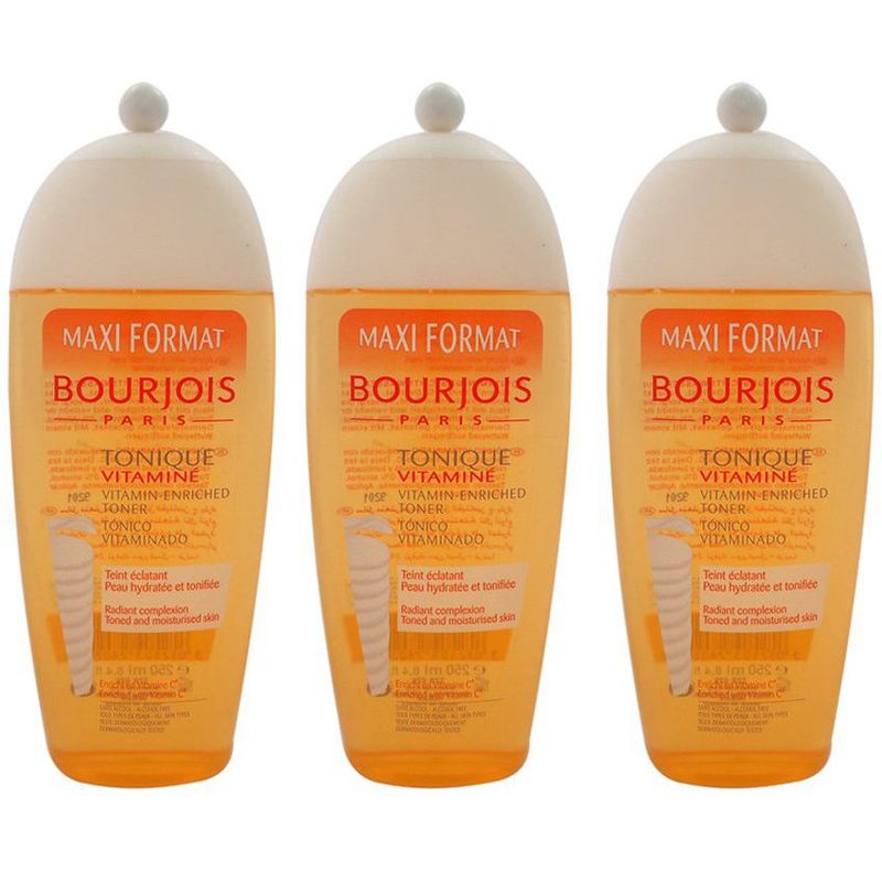 BOURJOIS - Pack de 3 Tónico con Vitaminas Bourjois