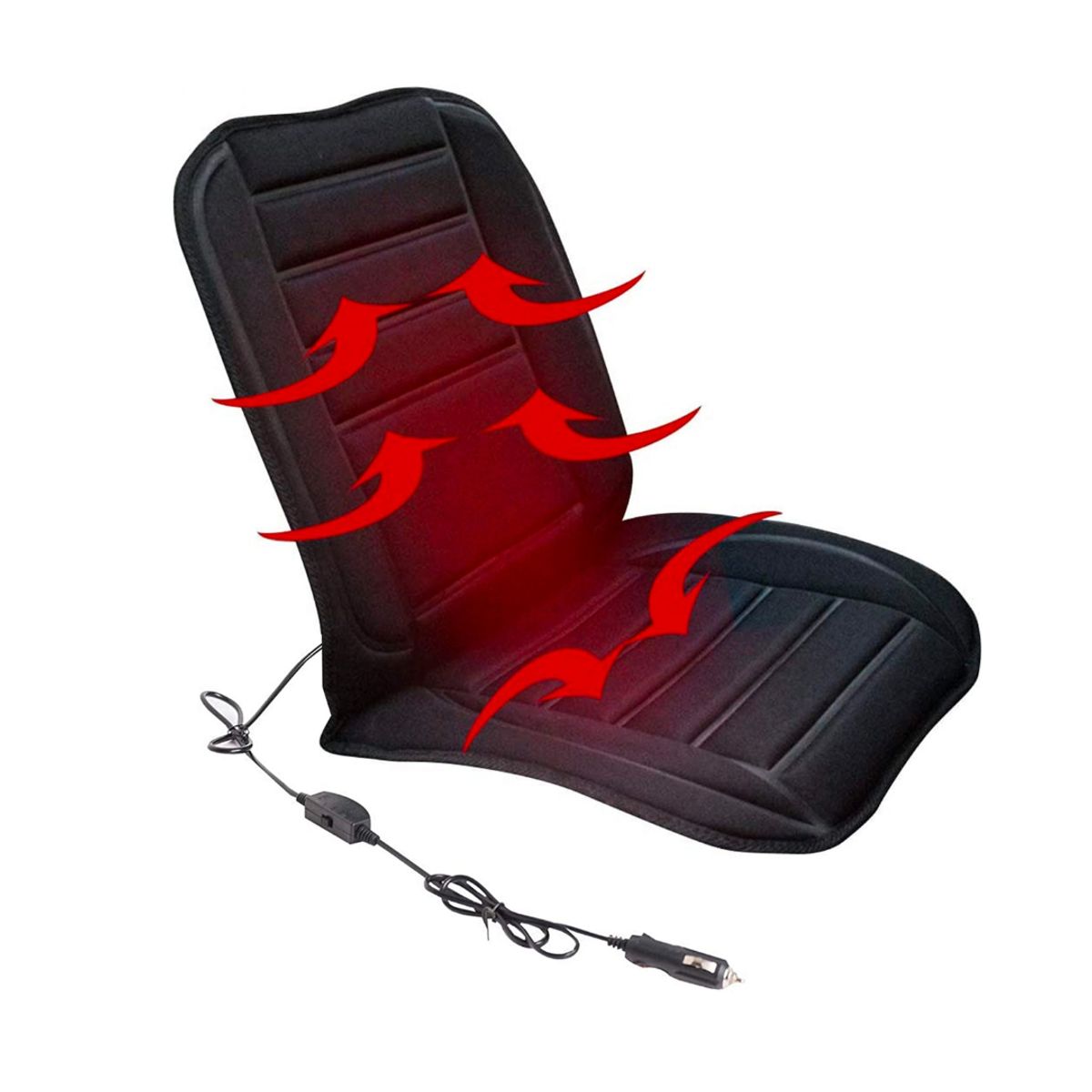 MOVI - Cubre Asiento Calefactor para Auto con Termostato