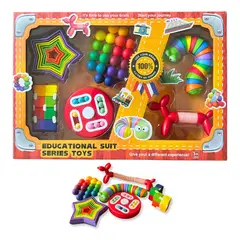 SENSORIAL - Set 6 Pzs Juguetes Sensoriales niñas y niños