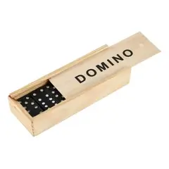 ROZENBERG SPA - Negro Domino 28 Set En Caja De Madera