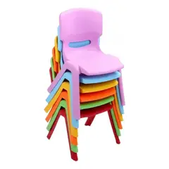 ROZENBERG SPA - Silla Plástica Infantil Niños Niñas Piso Taburete Asiento