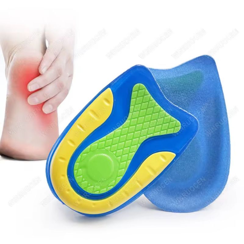 GENERICO - Almohadilla De Talón De Gel  PlantillasTalonera Para Fascitis