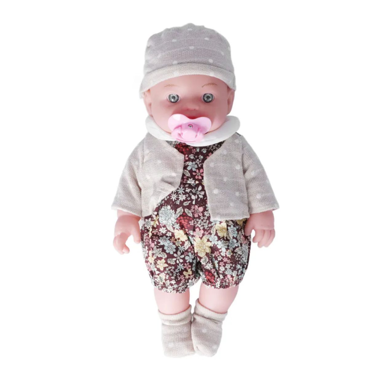 GENERICO - Muñeca Bebe Renacida Para Niña Blanca Lavable De 30cm