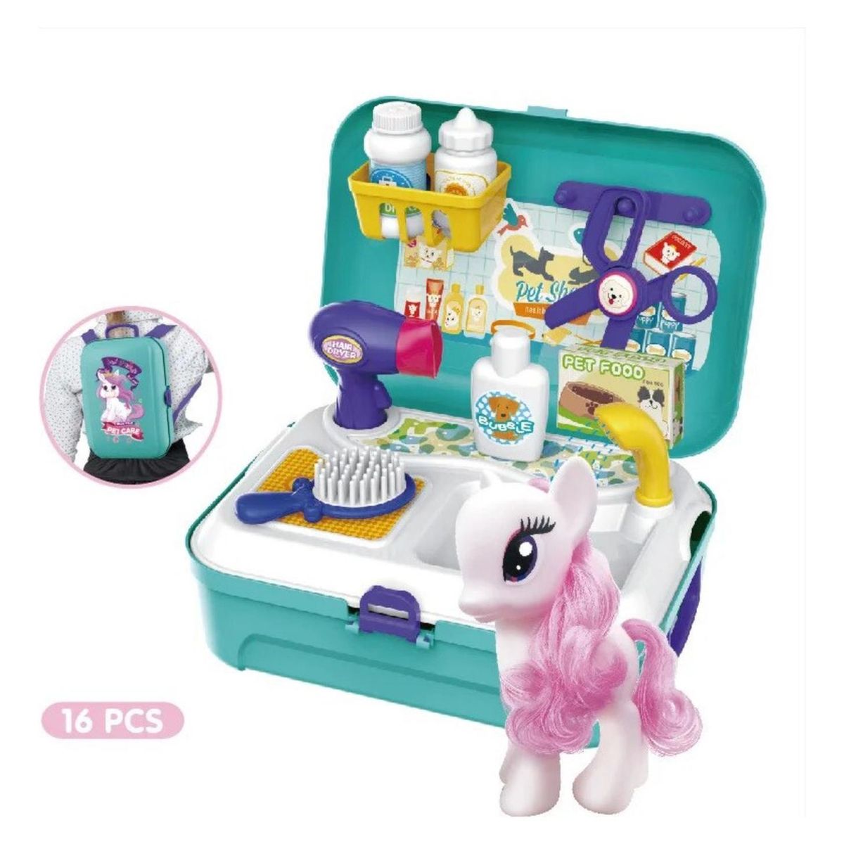 GENERICO - Maletines Para Niños Tipo Mochila Variedad De Modelos - Verde