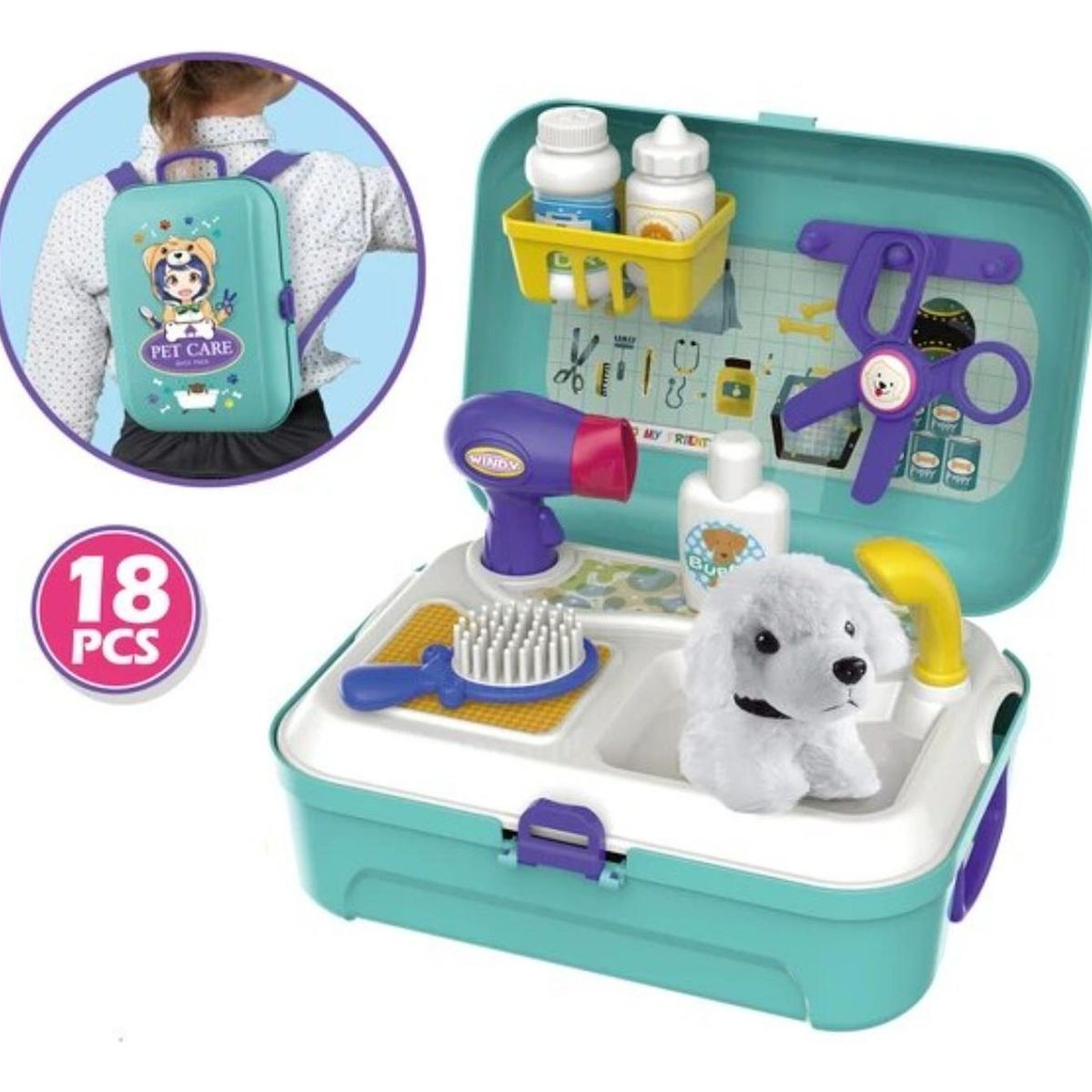 GENERICO - Maletines Para Niños Tipo Mochila Variedad De Modelos - Verde