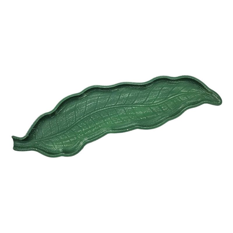 GENERICO - Bandeja Plato Decorativo Hoja Estilo Minimalista Cocina