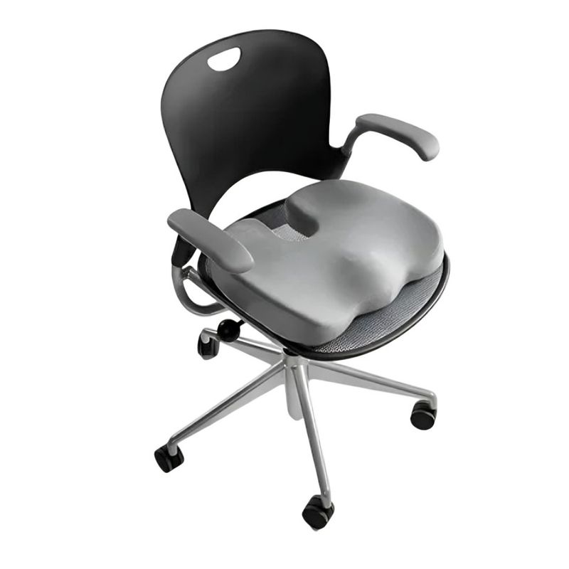GENERICO - Cojin Soporte Lumbar Bamboo - Gris