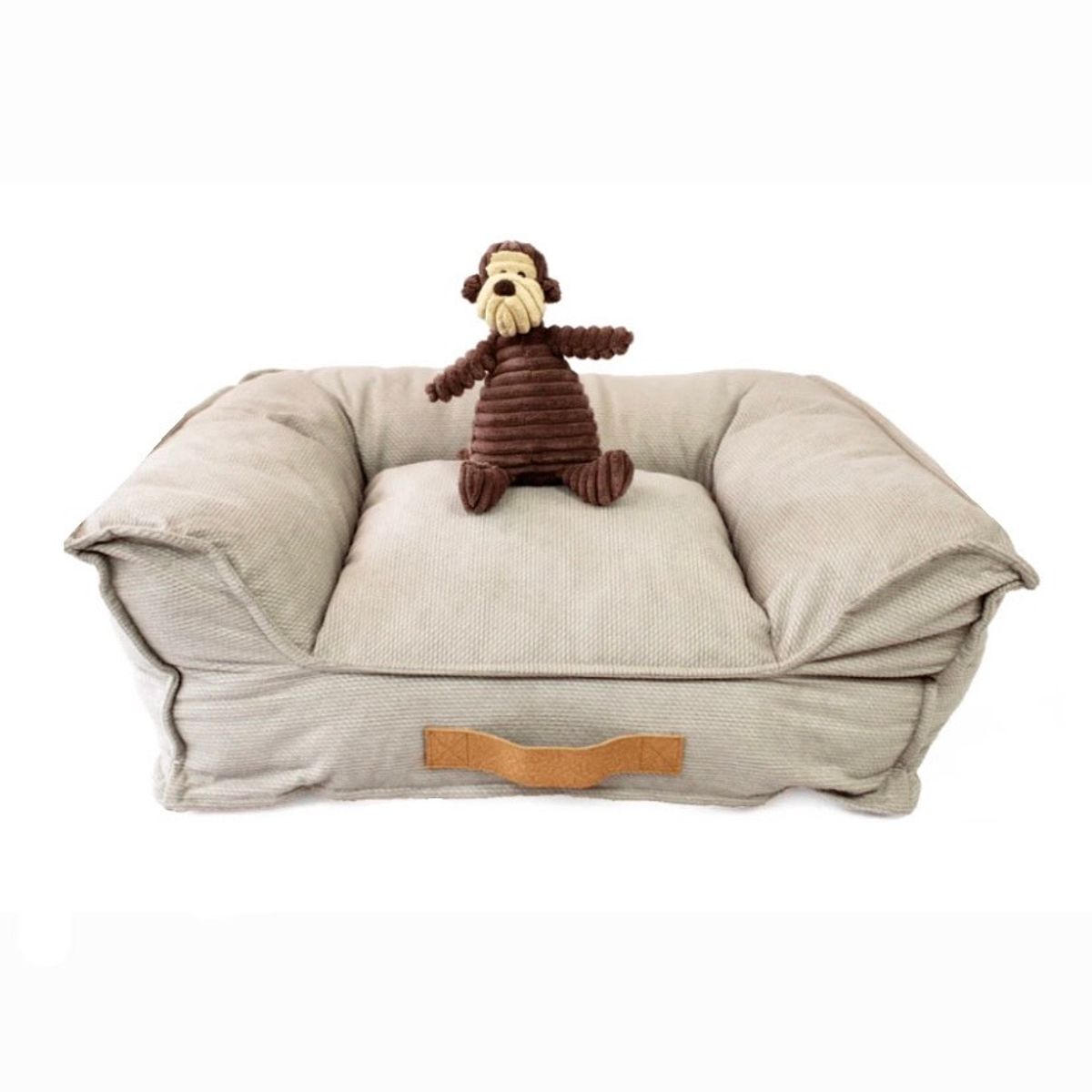 DOG REPUBLIC - Cama de Perros Mediana Lavable Beige M Harry Animal Republic