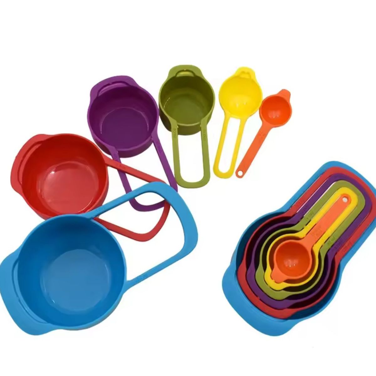 GENERICO - Cucharas Medidoras Graduadas 6pcs