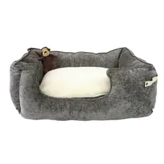 DOG REPUBLIC - Cama mascotas Diana Deluxe Gris S