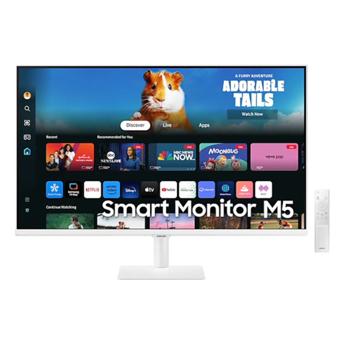SAMSUNG - Monitor Samsung Smart M5 32 FHD 60Hz 4ms VA Blanco