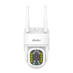KOLKE - Cámara de Seguridad PTZ 3MP Inalámbrica WiFi Dual Band