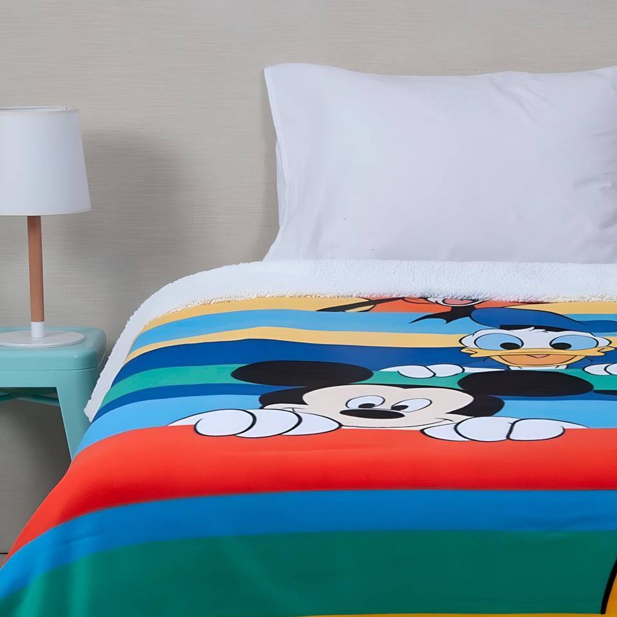 GENERICO - FRAZADA  INFANTIL NIÑO PLAZA Y MEDIA 150X200 CM