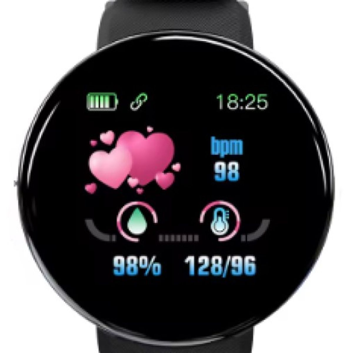 GENERICO - Reloj D18 Inteligente Unisex Bracelet