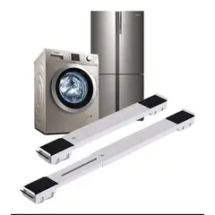 GENERICO - Base Telescópica Cruedas Refrigerador Cocina Lavadora 300kg