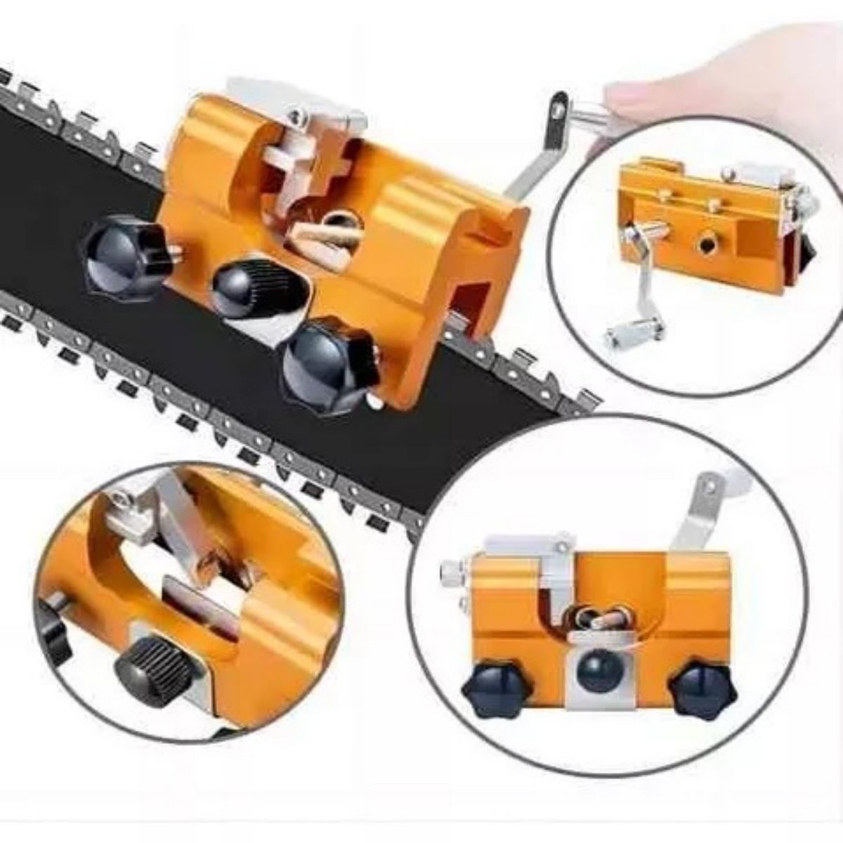 GENERICO - Afilador De Sierras Caladoras Para Afilar Cadenas Motosierra