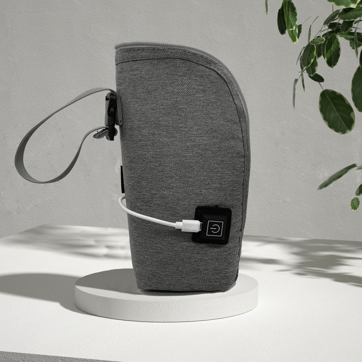 GENERICO - Calentador De Mamaderas calentador Biberón Usb Portátil gris