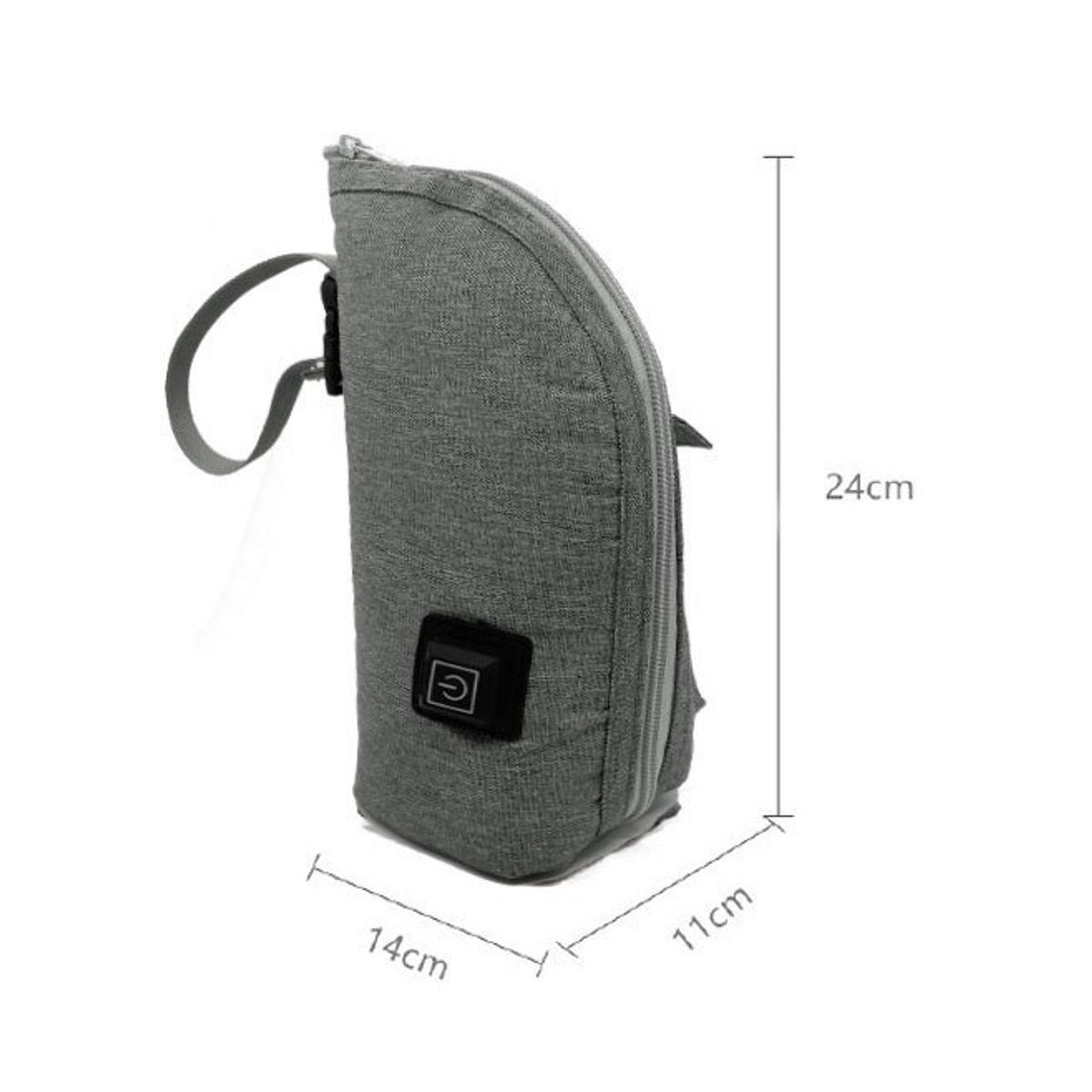 GENERICO - Calentador De Mamaderas calentador Biberón Usb Portátil gris