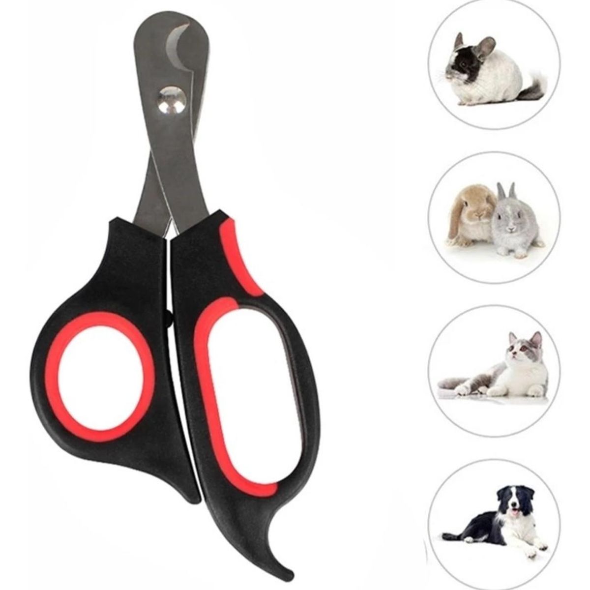 GENERICO - Corta Uñas Para Mascotas  Alicate Gatos Perros