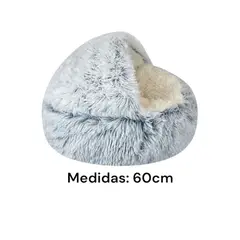GENERICO - Camas Peluda Iglú Cueva Para Gatos 60cm