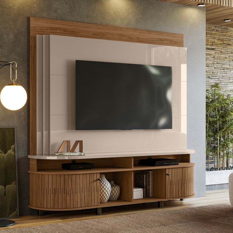 DECO CLASS - HOME THEATER DAYTONA FENDI NATURALE 65 183x179x38 cm