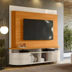 DECO CLASS - HOME THEATER DAYTONA CINAMOMO OFF WHITE 65 183x179x38 cm