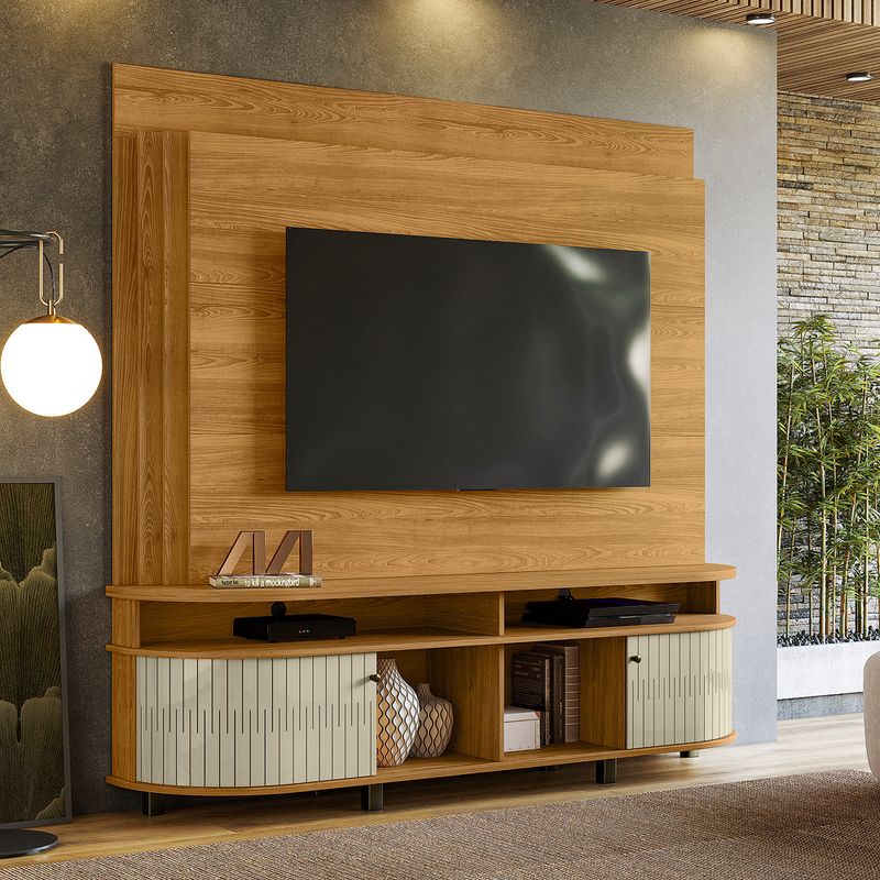 DECO CLASS - HOME THEATER DAYTONA CUMARU OPALA 65 183x179x38 cm