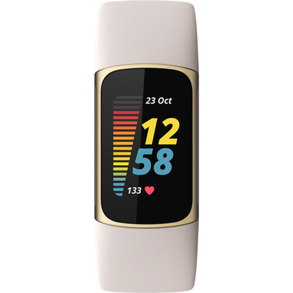FITBIT - Fitbit Charge 5 Aluminio Pulsera de actividad - Blanco Marfil