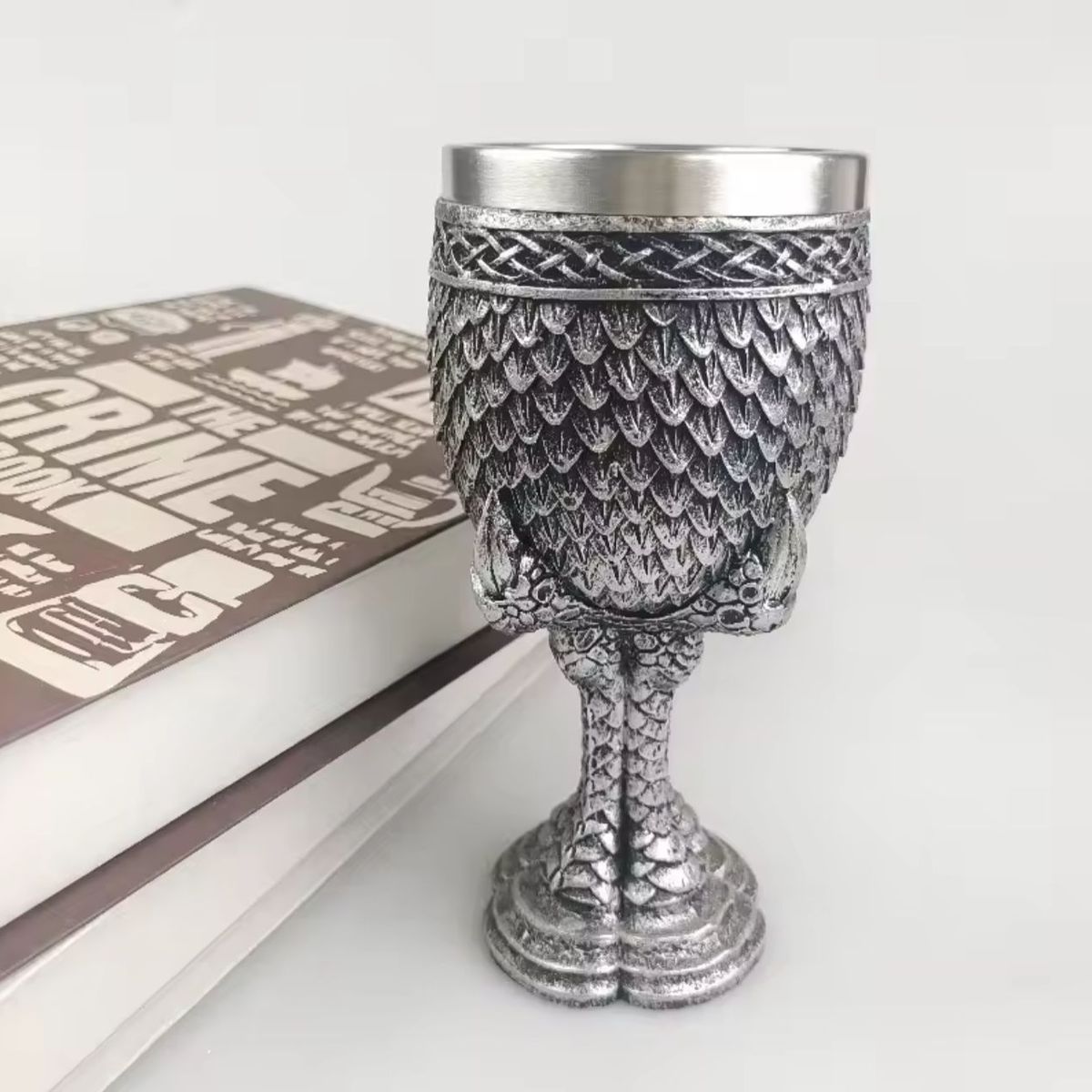 GENERICO - Copa Cáliz Dragón Garras 3d Con Escamas Acero Inoxidable