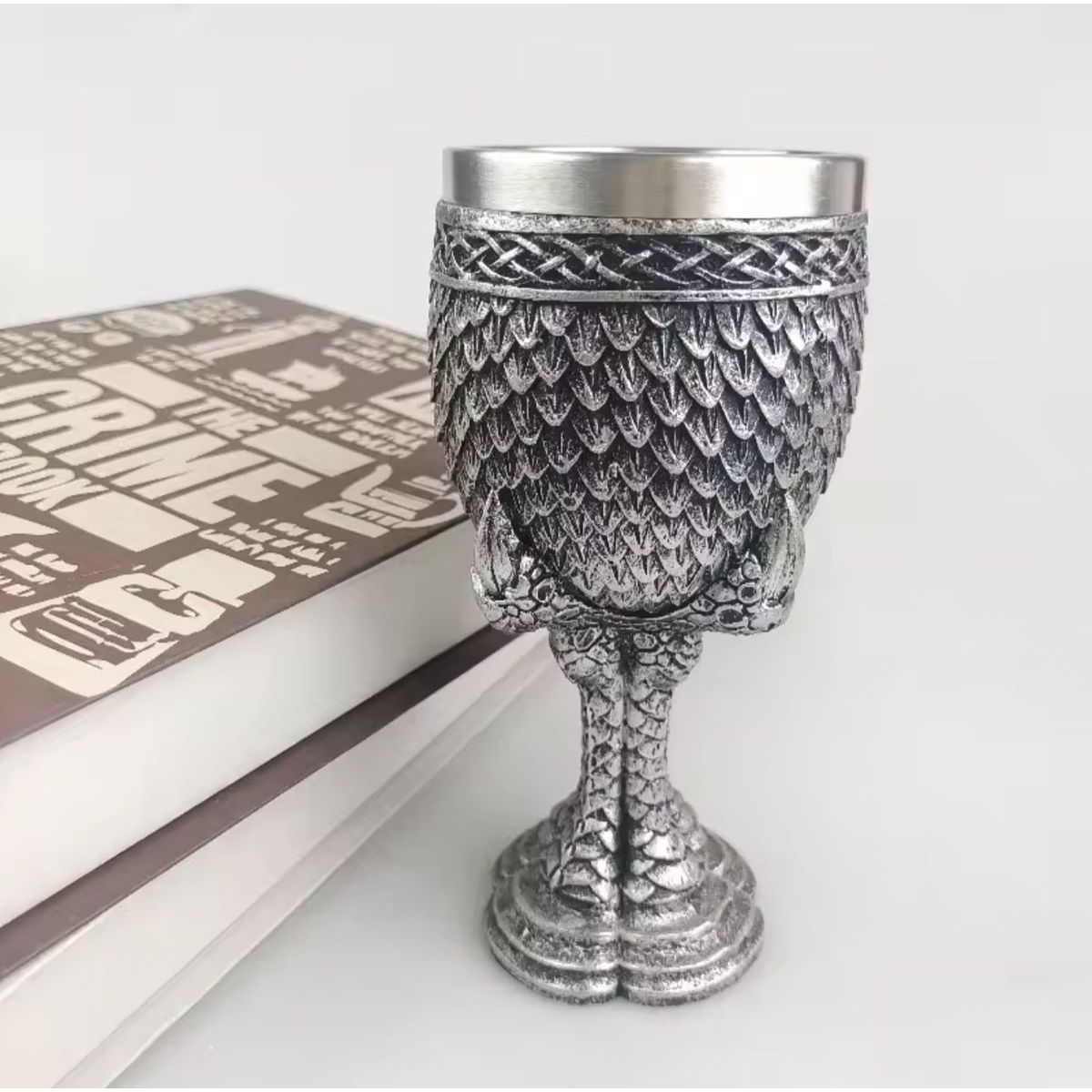GENERICO - Copa Cáliz Dragón Garras 3d Con Escamas Acero Inoxidable