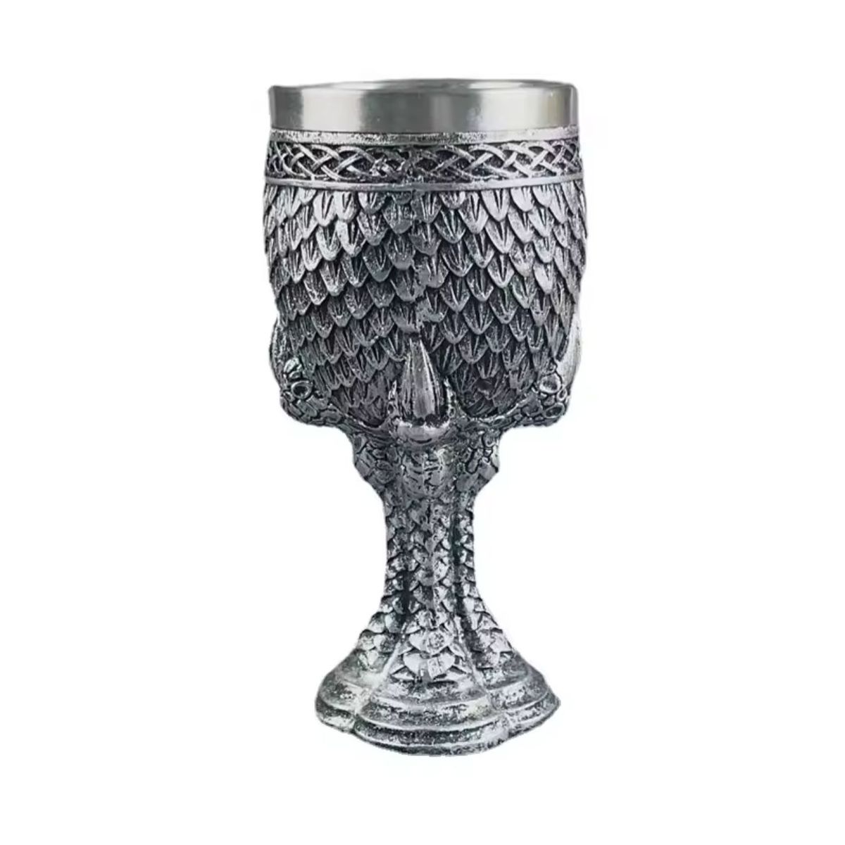 GENERICO - Copa Cáliz Dragón Garras 3d Con Escamas Acero Inoxidable