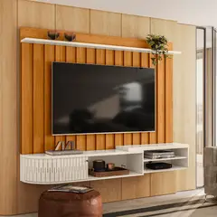 DECO CLASS - BANCADA SUSPENSA ÍMOLA CINAMOMO OFF WHITE