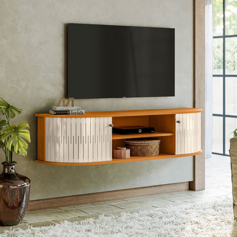 DECO CLASS - RACK SUSPENSO MODENA CINAMOMO OFF WHITE