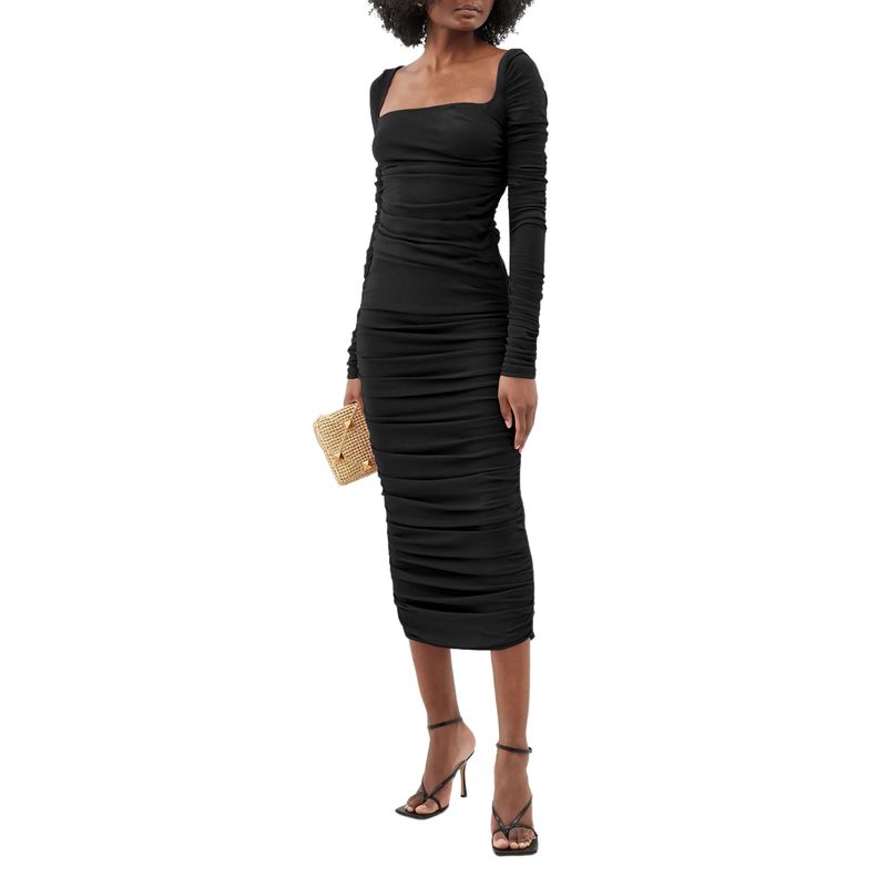 BLWOENS - Vestidos casuales de para mujeres - Negro