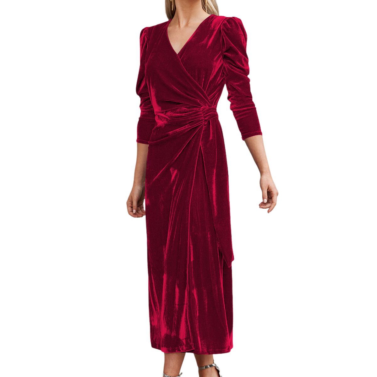 BLWOENS - Vestidos casuales de para mujeres - Rojo