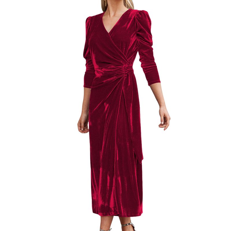 BLWOENS - Vestidos casuales de para mujeres - Rojo