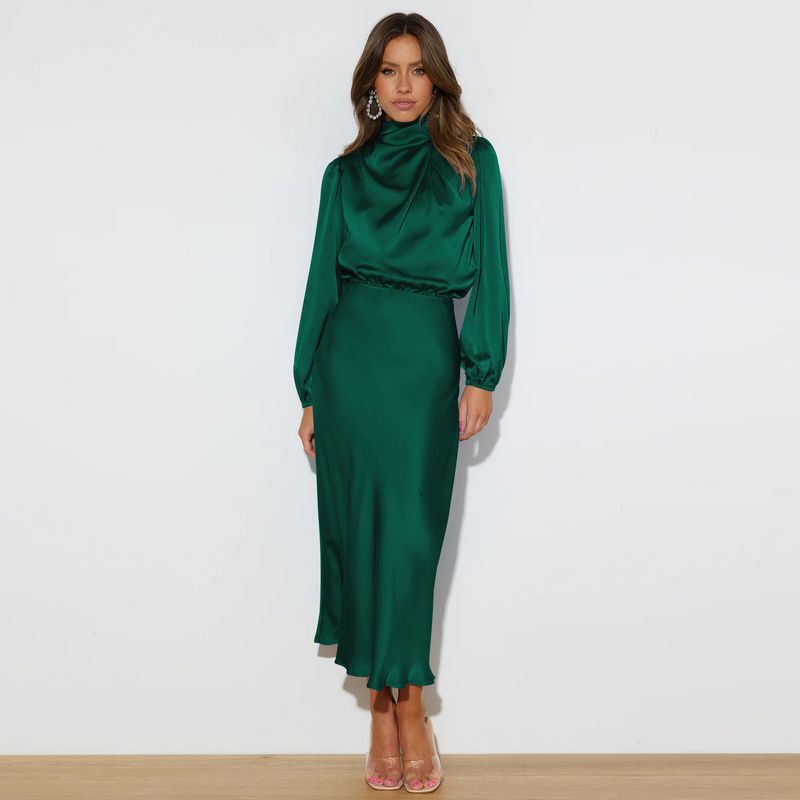 BLWOENS - Vestidos casuales de para mujeres - Verde
