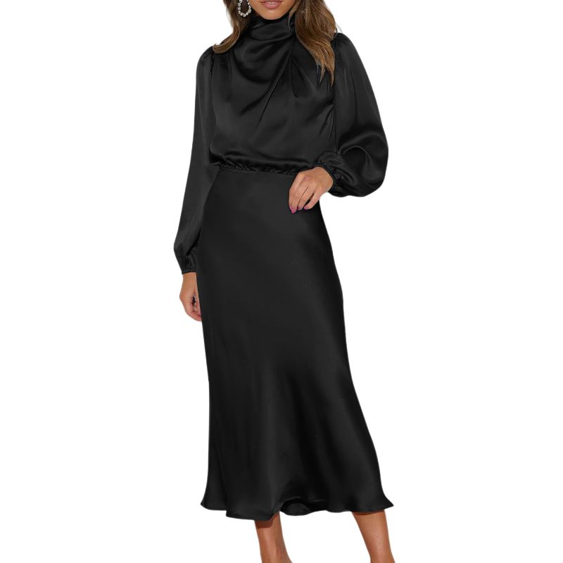 BLWOENS - Vestidos casuales de para mujeres - Negro