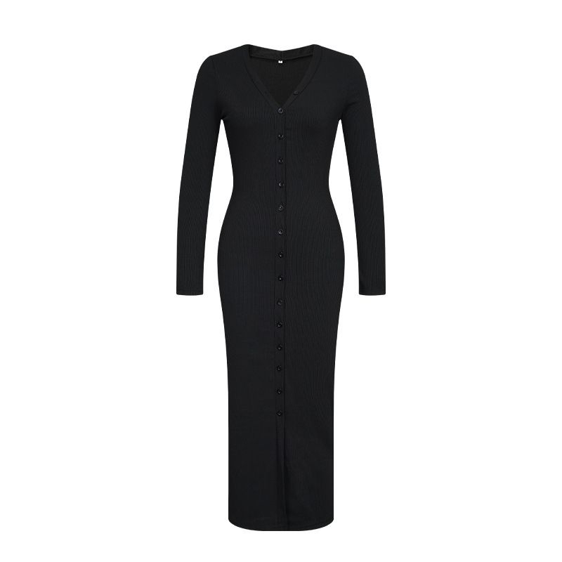 BLWOENS - Vestidos casuales de para mujeres - Negro