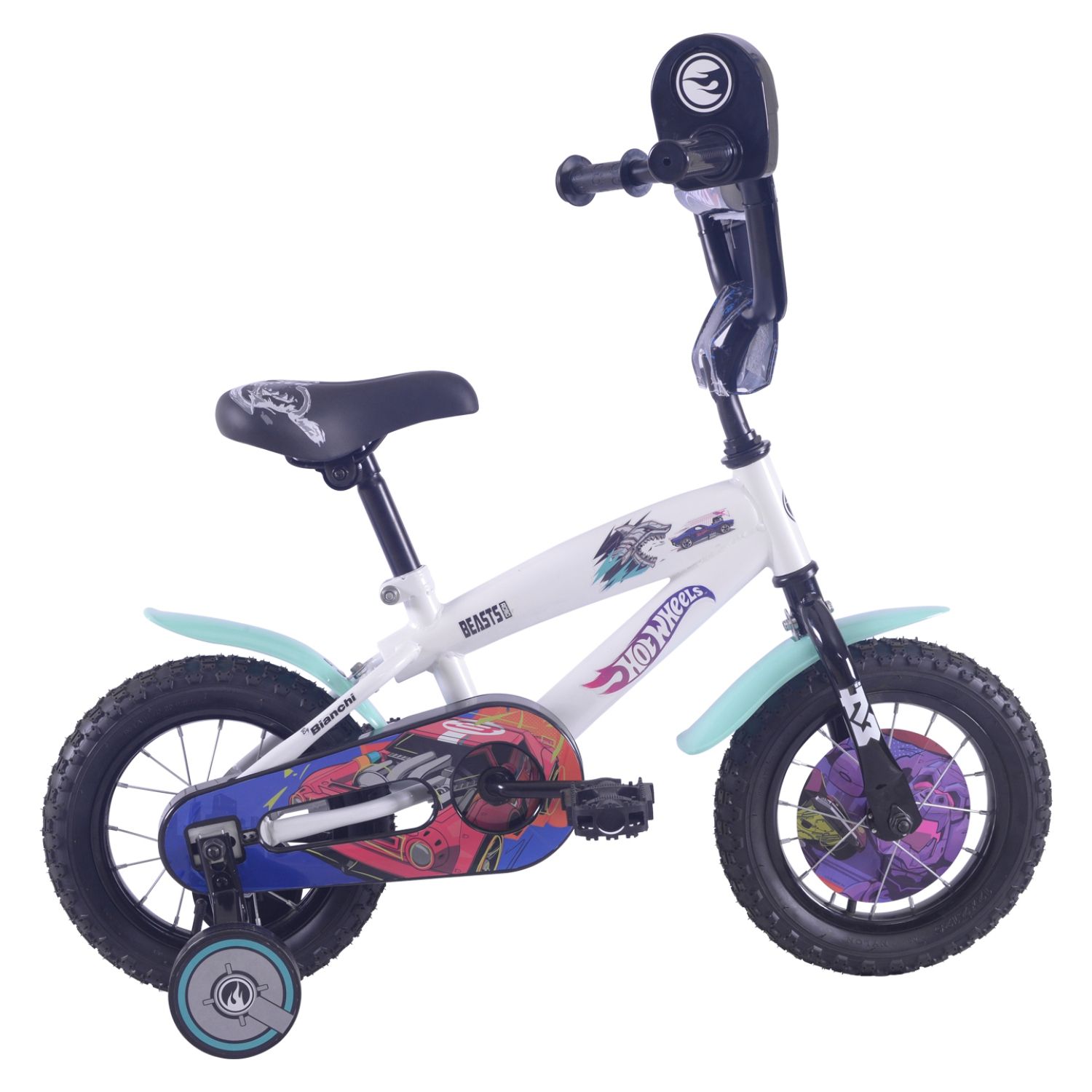 BIANCHI Bicicleta Niño Infantil Hotwheels 12 Blanco Bianchi