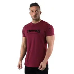 BLWOENS - Polera de manga corta de verano para hombres - Rojo_.
