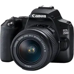 CANON - EOS 250D Camera with 18-55 DC III Lens - Negro