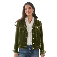 BLWOENS - Chaqueta de para mujeres - Verde