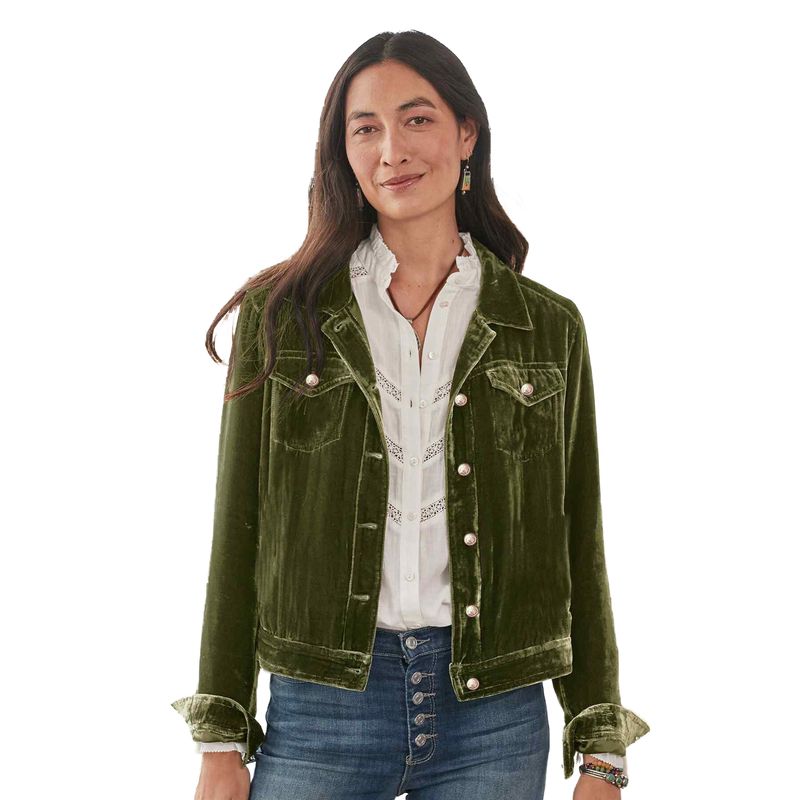 BLWOENS - Chaqueta de para mujeres  - Verde