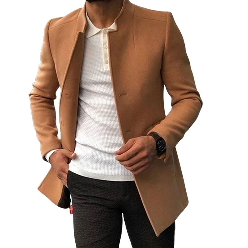 BLWOENS - Chaqueta de invierno para hombres - Beige