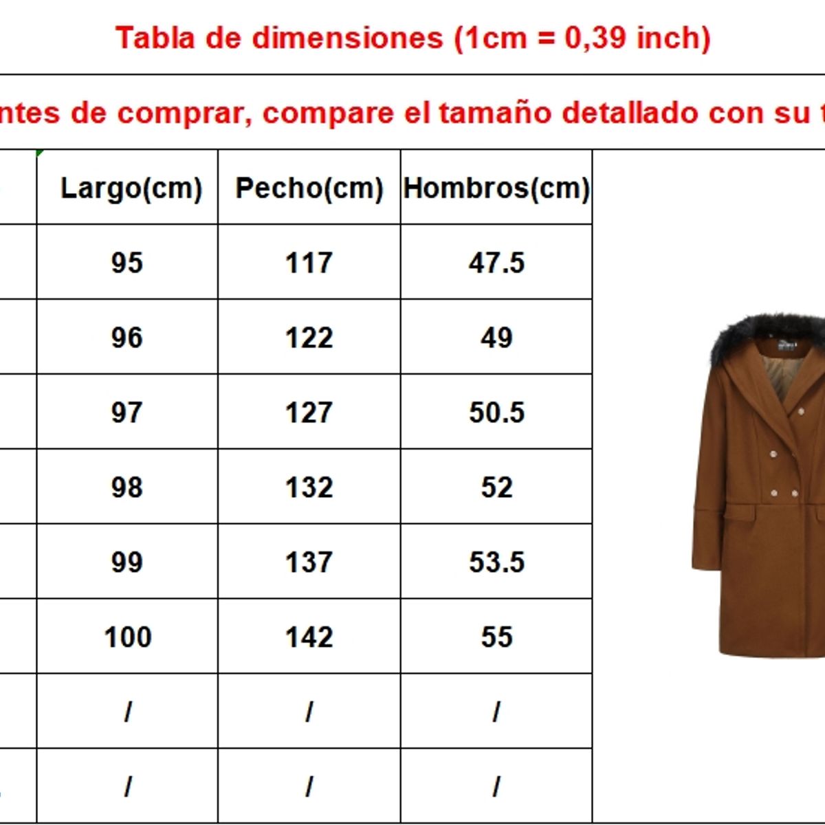 BLWOENS - Chaqueta de invierno para hombres - Marrón