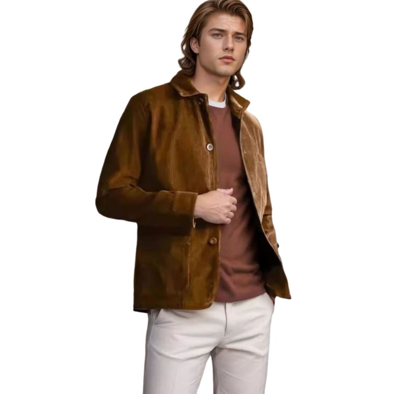 BLWOENS - Chaqueta de invierno para hombres - Marrón